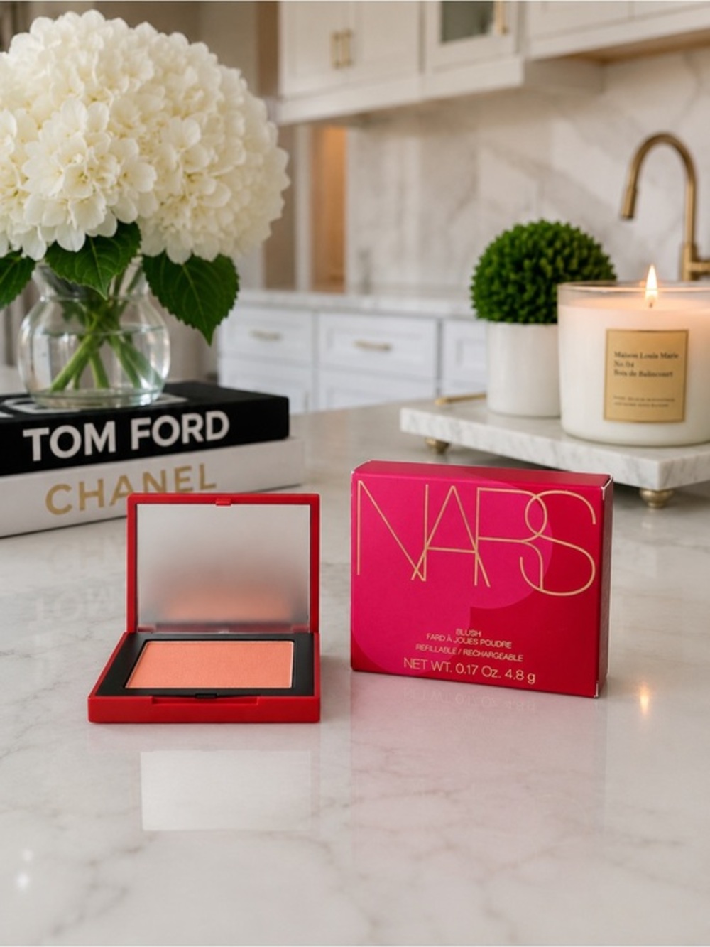 NARS Blush Refillable Powder Blush – Cherish | 0.17 oz / 4.8g